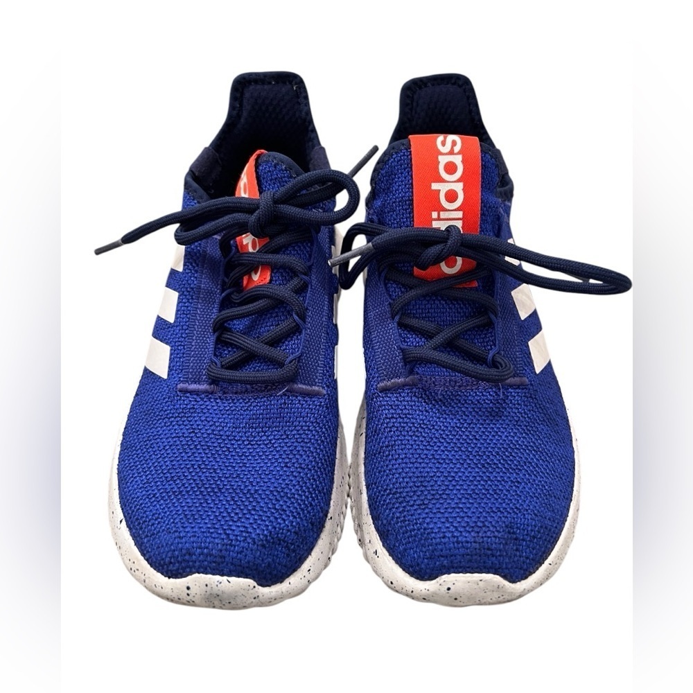 Adidas Kids Kaptir 2.0 Blue/Red Tennis Shoes in size youth 6.5 - Picture 3 of 6